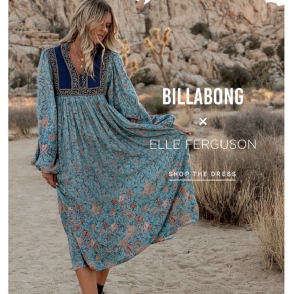 🔥🔥BILLABONG - BOHO ELLE MAXI DRESS🔥🔥 - Picture 13 of 13